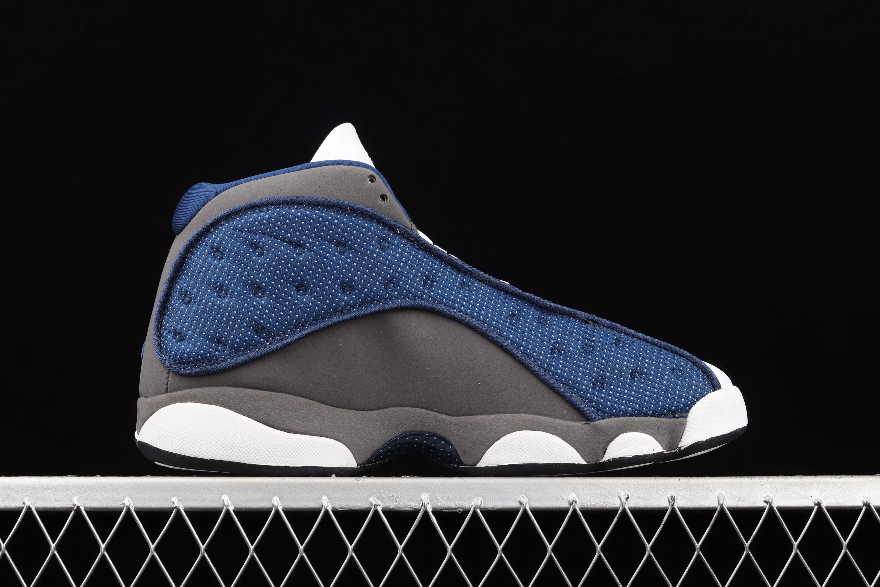 All categories Air Jordan Jordan series basketball shoes Air Jordan 13 G version Air Jordan 13 Flint GIGI AJ13 Joe 13 white blue navy blue 415171-404
